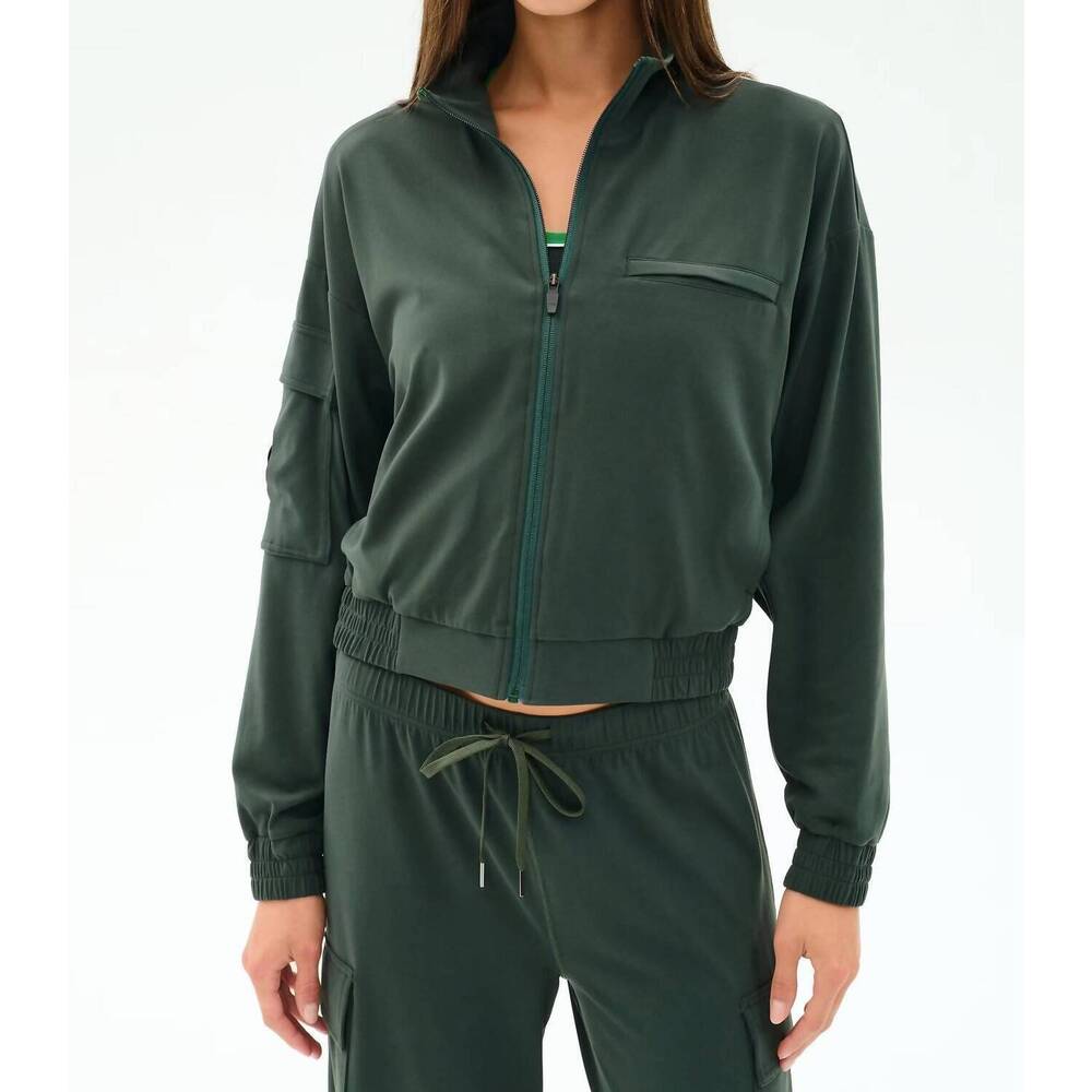 NEW SPLITS59 peaches airweight cargo jacket in military green